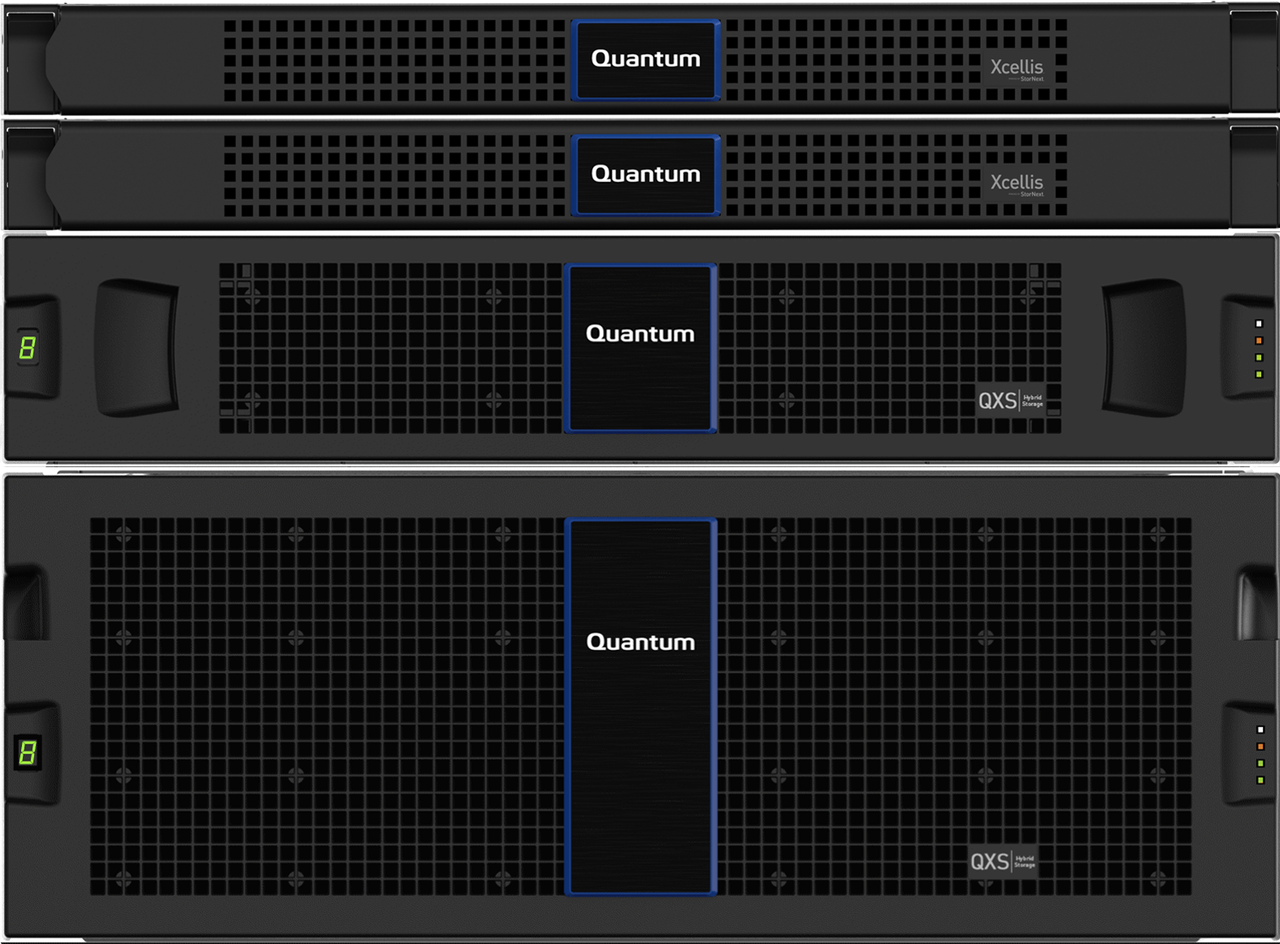Quantum Xcellis Workflow Director Gen2 12G QXS-424 12G (iSCSI/FC), 46.08TB raw (24x1.92TB), SSD (SED/non-SED), dual node; Support Plan, Bronze (5x9xNBD CRU); annual, zone 1